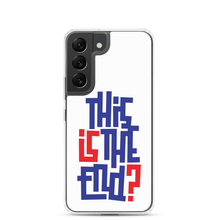 IS/THIS IS THE END? Navy Red Samsung Phone Case