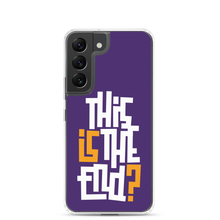 IS/THIS IS THE END? Purple Yellow Reverse Samsung Phone Case