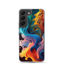 Colorful Swirl Background Samsung® Phone Case