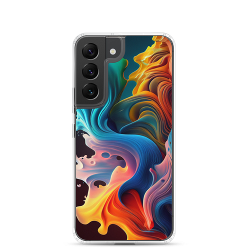 Colorful Swirl Background Samsung® Phone Case