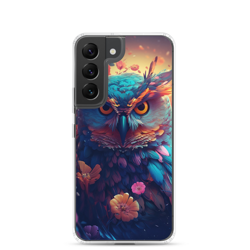 Colorful Owl Art Samsung® Phone Case