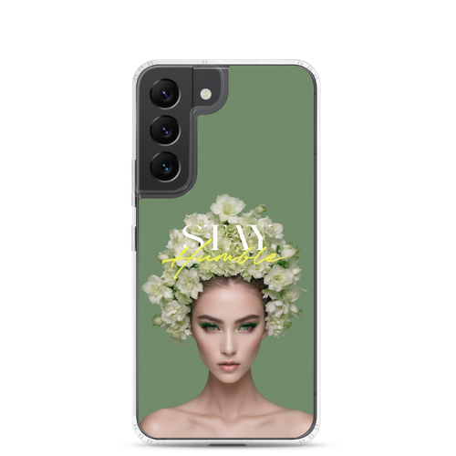 Stay Humble Female Flower Art Samsung® Phone Case