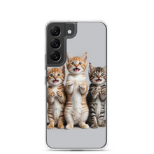 Funny Tripple Cats Samsung Case