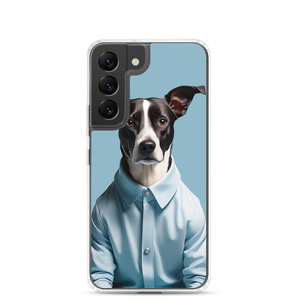 Sad Dog Blue Samsung Case