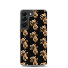 Happy Teddy Bear Pattern Samsung Case