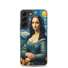 Monalisa Painting in Van Gogh Style Samsung Case