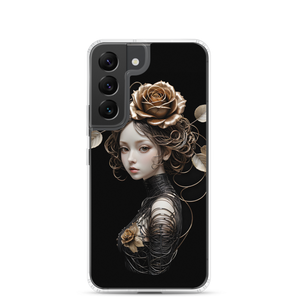 Lady Rose Copper Wire Art Samsung Case