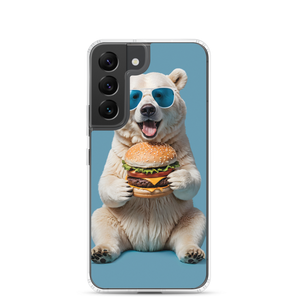 Polar Bear and Burger Samsung Case