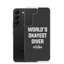 World's Okayest Diver Clear Case for Samsung®