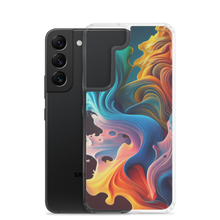 Colorful Swirl Background Samsung® Phone Case