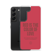 Red is the color of love Samsung® Phone Case