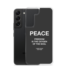 Freedom is the oxygen of the soul Samsung® Phone Case