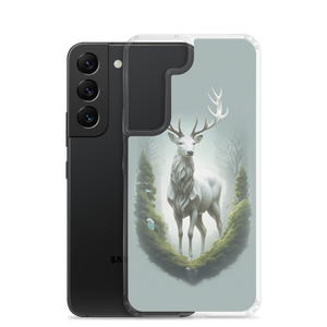 Green White Deer Samsung Case