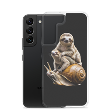 Sloth Riding A Snail Samsung Case