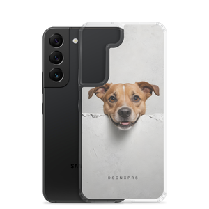 Smile Dog Peep Samsung Case