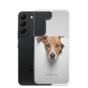 Funny Sad Dog Peep Samsung Case