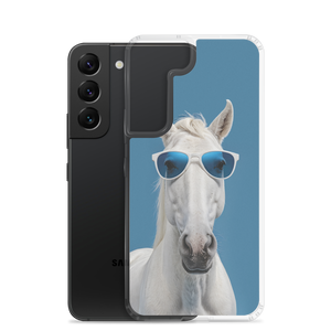 Cool Blue Horse Samsung Case