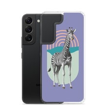 Giraffe Zebra Purple Samsung Case