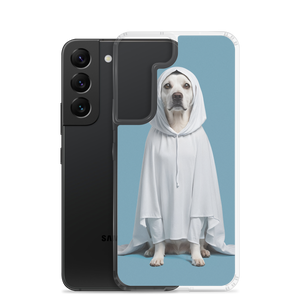 Dog in Ghost Costume Samsung Case