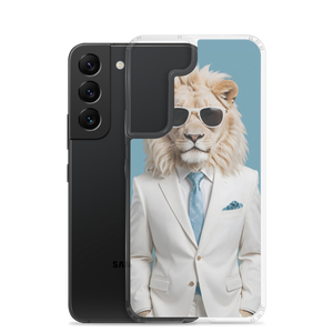 Funky White Lion Samsung Case