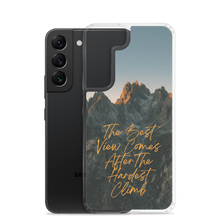 The Best View Comes Samsung Case