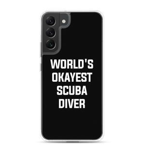 World's Okayest Scuba Diver Clear Case for Samsung®