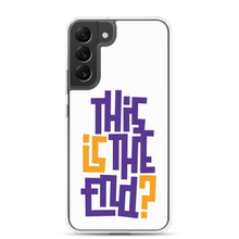 IS/THIS IS THE END? Purple Yellow Samsung Phone Case