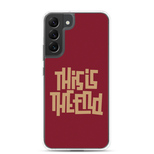 THIS IS THE END? Burgundy Samsung Phone Case