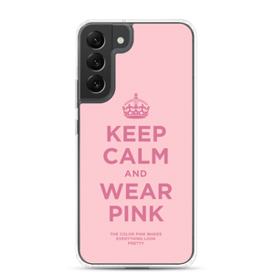 Keep Calm and Wear Pink Samsung® Phone Case