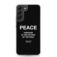 Freedom is the oxygen of the soul Samsung® Phone Case