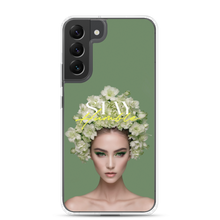 Stay Humble Female Flower Art Samsung® Phone Case