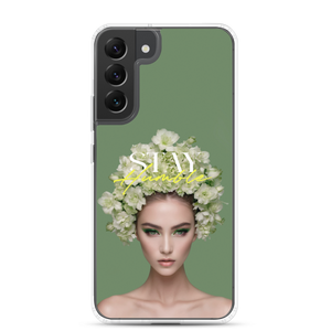 Stay Humble Female Flower Art Samsung® Phone Case