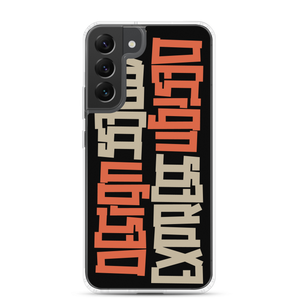 Design Express Typography Samsung Case