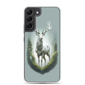 Green White Deer Samsung Case