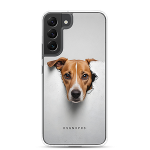 Funny Sad Dog Peep Samsung Case