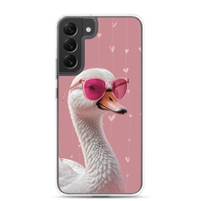 Cute Pink Swan Samsung Case