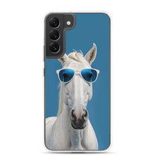 Cool Blue Horse Samsung Case