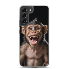 Happy Monkey Black Samsung Case