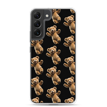 Happy Teddy Bear Pattern Samsung Case