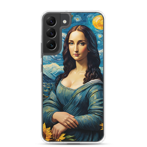 Monalisa Painting in Van Gogh Style Samsung Case