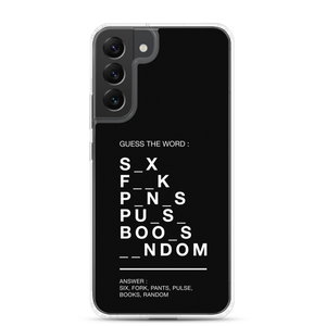 Guess The Word (Funny) Samsung Case