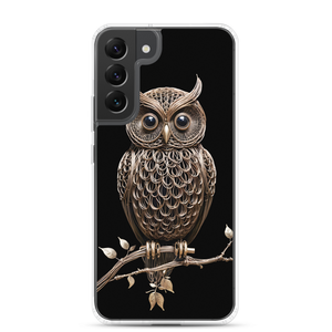 Owl Copper Art Samsung Case