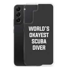 World's Okayest Scuba Diver Clear Case for Samsung®