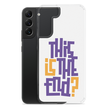 IS/THIS IS THE END? Purple Yellow Samsung Phone Case