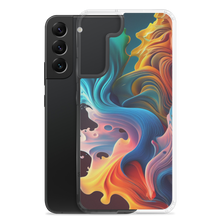 Colorful Swirl Background Samsung® Phone Case