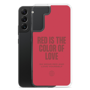 Red is the color of love Samsung® Phone Case