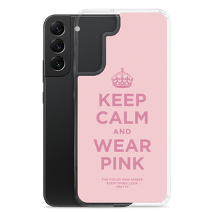 Keep Calm and Wear Pink Samsung® Phone Case