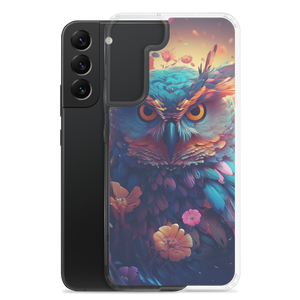 Colorful Owl Art Samsung® Phone Case