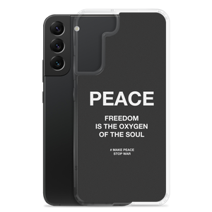 Freedom is the oxygen of the soul Samsung® Phone Case