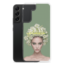 Stay Humble Female Flower Art Samsung® Phone Case